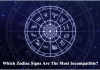 Which Zodiac Signs are the most incompatible?