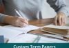 Custom Term Papers – The Way to Write Custom Term Papers
